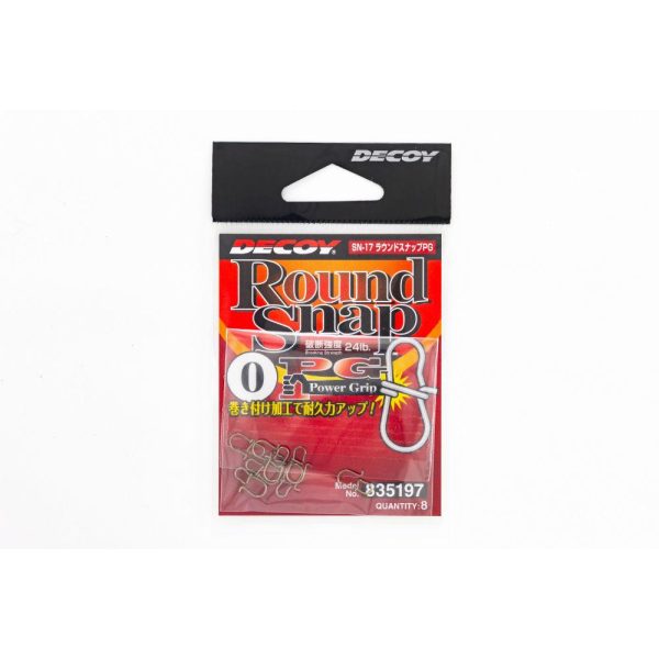 Decoy SN-17 Round Snap PG Power Grip #00 22lb Kapocs 8db