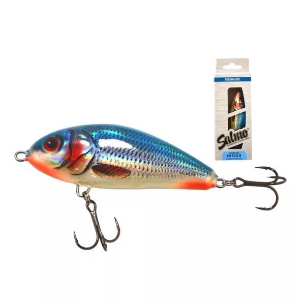 Salmo Fatso F8S Bleedingbla 8cm 25gr Wobbler