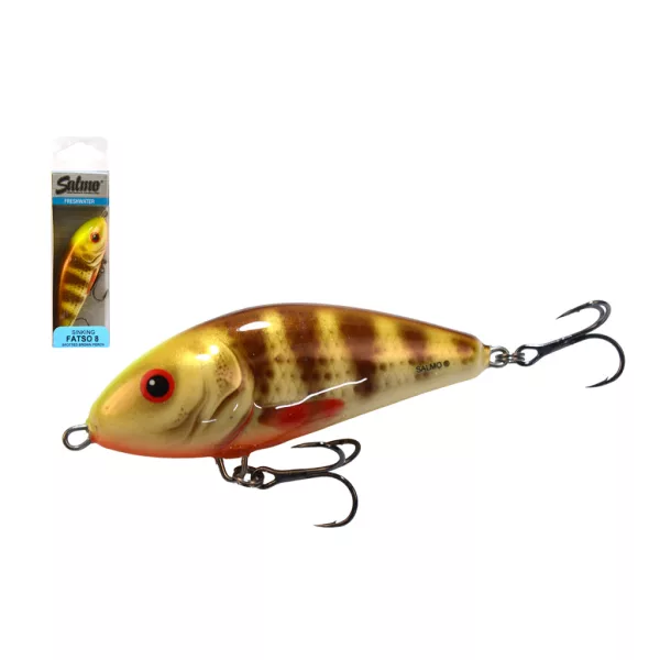 Salmo Fatso SBP 8cm 25gr Süllyedő Wobbler