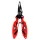 Reiva forbici taglia-treccia Nero-rosso