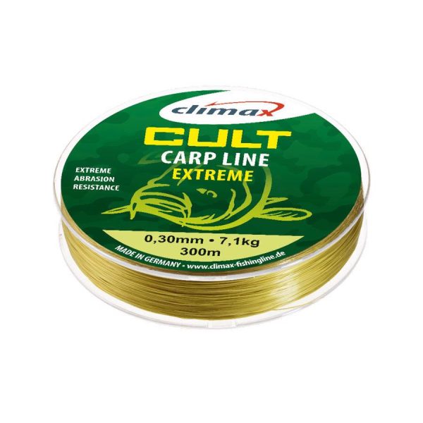 Climax Cult Carp Extreme Mono 1000m 0,35mm Matt Olive Monofil Főzsinór