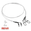 Terminale in fluorocarbon 2/pacco 40cm/0,60mm Terminale da predatore