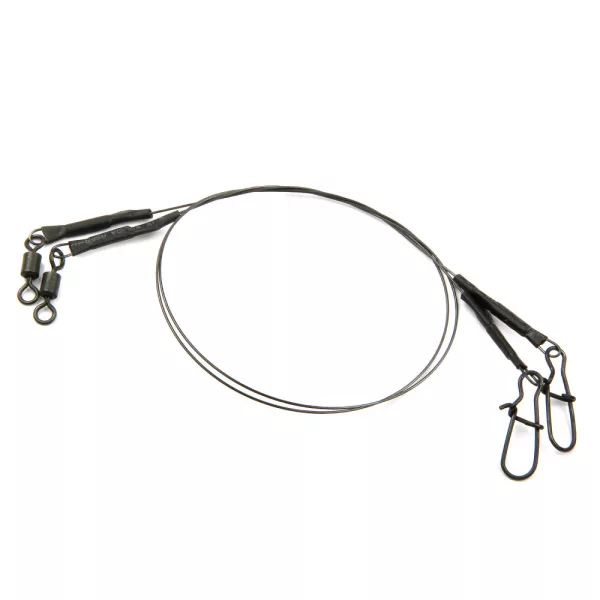 Terminale da predatore in titanio 2/pacco 30cm/0,40mm