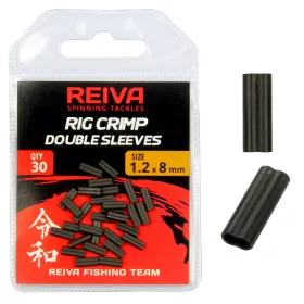 Reiva Manicotto a Crimpare Doppio 1,2x8mm 30pz