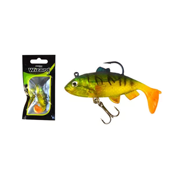 Wizard Swimbait Perch 5,08cm Firetiger Esche in gomma