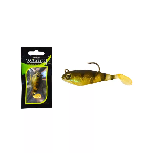 Wizard Swimbait Perch 5,08cm Cleartiger Esche in gomma