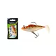 Wizard Swimbait Perch 5,08cm Whitetiger Esche in gomma