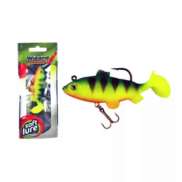 Wizard Swimbait Perch 7,62cm Firetiger Esche in gomma