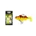 Wizard Swimbait Perch 7,62cm Yellow-Redtiger Esca in gomma
