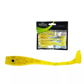 Wizard Paddle Minnow Yellow 10cm Esca in gomma 5pz