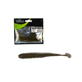Wizard Power Minnow Gray 9cm Esca in gomma 5pz