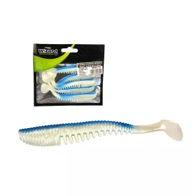 Wizard Ruthless Minnow Blue 10cm Esca in gomma 5pz