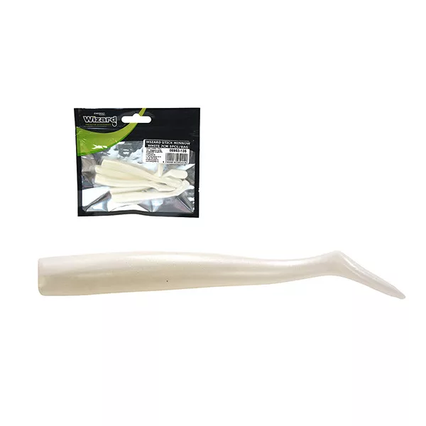Wizard Stick Minnow White 7cm Esche Artificiali 5pz