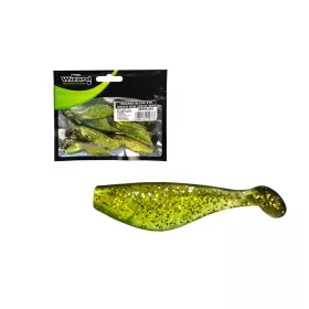 Wizard Blink Shad Green 6cm Esca in gomma 10pz