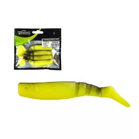 Wizard Warrior Shad Nero-Verde 9cm Esca in Plastica 4pz