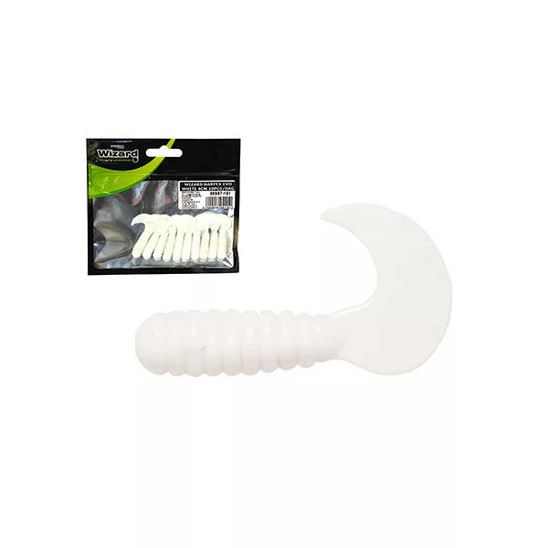 Wizard Harpex Evo White 4cm Esche Artificiali 10pz