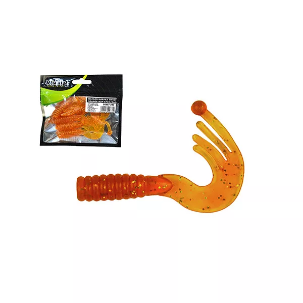 Wizard Harpex Twist Double Evo Orange 8cm Twister 5pz