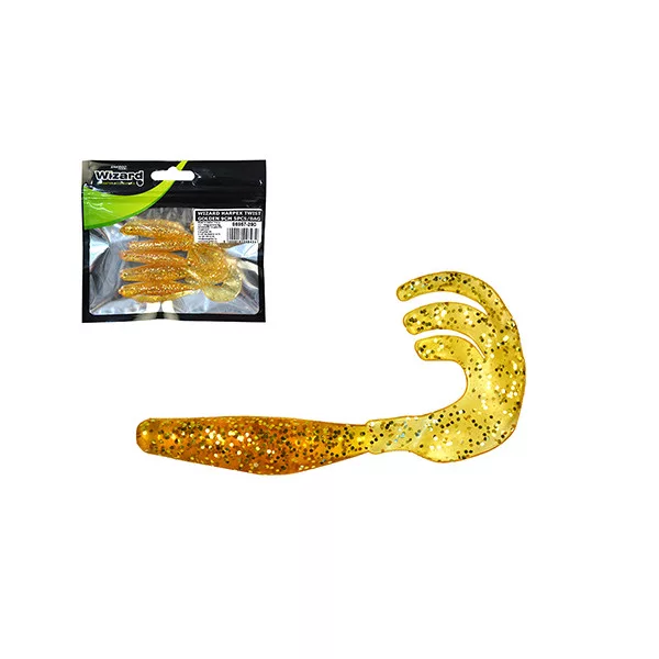Wizard Harpex Twist Double Evo Golden 9cm Twister 5db