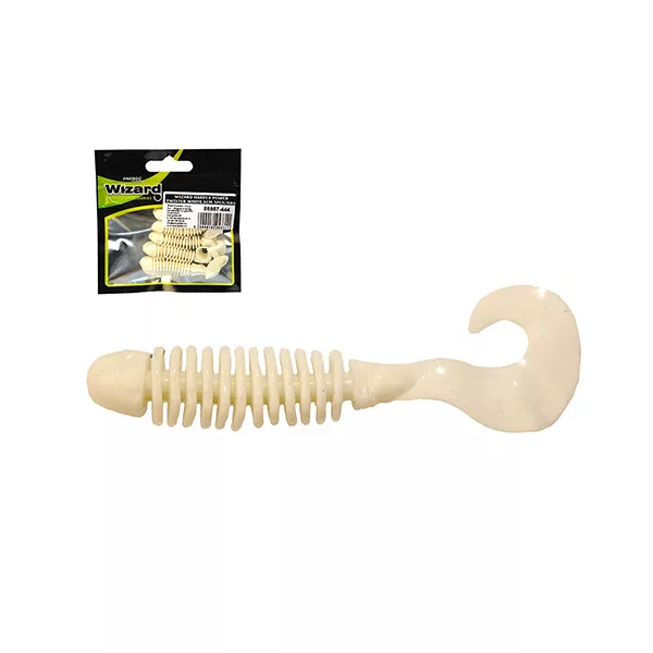 Wizard Harpex Power Twister White 6cm Esca Artificiale 5pz
