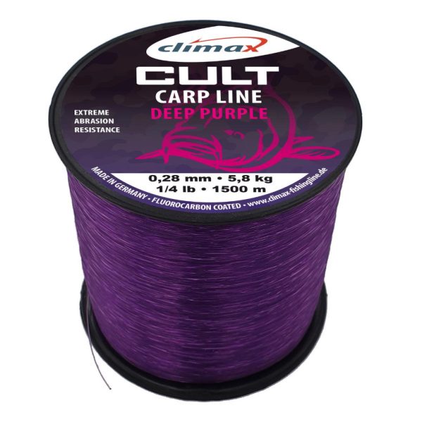 Climax Cult Carp Deep Purple Mono 1000m 0,35mm Monofil Főzsinór