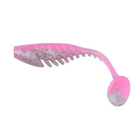   L&K FLOATING SHAD 10 CM 3 PEZZI/CONF COLORE: ROSA - Esca artificiale in gomma