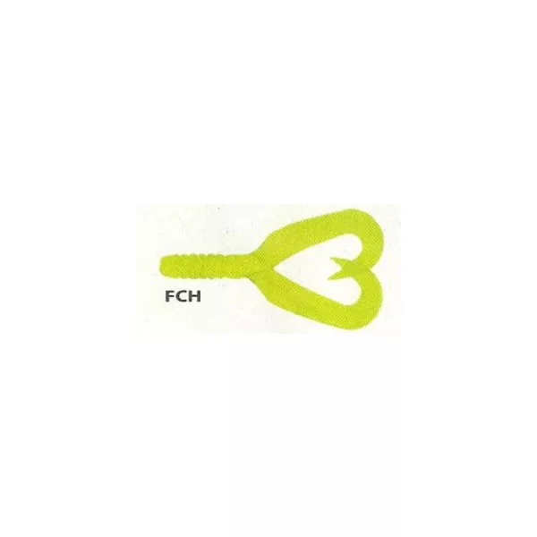 Manns Bait Co. Ltd Twister a doppia coda Twister FCH 101mm - 8pz