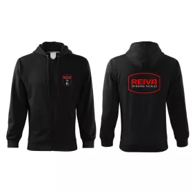 Reiva Felpa con cappuccio e cerniera nera 2XL