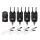 Set avvisatore di abboccata Delphin OPTIMO 9V 4+1 + CSW II Swinger + Snag