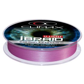   Climax iBraid U-Light Fluo Purple 135m 0,04mm 3,0kg Fonott Főzsinór