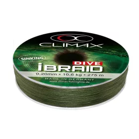   Climax iBraid Dive Sinking Olive Green 135m 0,08mm 3,2kg Fonott Főzsinór