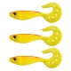 Nevis Twister Shad Vantage 9cm 6,56gr 3pz/cf /giallo-rosso/ Esca in plastica
