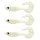 Nevis Twister Shad Vantage 9cm 6,56gr 3pz/cf /bianco/ Esca in plastica