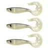 Nevis Twister Shad Vantage 9cm 6,56gr 3pz/cf /argento-nero/ Esca in plastica
