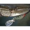 Nevis Twister Shad Vantage Perch 9cm 6,56gr Esca artificiale in plastica Verde-Bianco 3pz