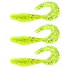 Nevis Twister Shad 11cm 10,76gr 3pz/conf (Glitter verde) Esca in plastica