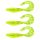Nevis Twister Shad 11cm 10,76gr 3pz/conf (Glitter verde) Esca in plastica