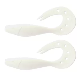   Nevis Twister Shad 14cm 21,40gr 2pz/conf (Bianco) Esca in plastica