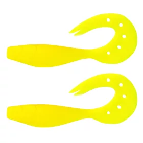   Nevis Twister Shad 14cm 21,40gr 2pz/conf (Giallo) Esca in plastica