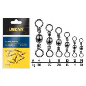 Delphin Girella a Barilotto A-02/10pz BN/8