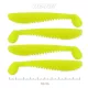 Nevis Impulse Shad 10cm 6,92gr 4pz/conf Giallo Limone Esca in plastica