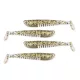Nevis Impulse Shad 10cm 6,92gr 4pz/conf Paillettes Oro Esca in plastica