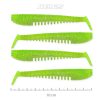 Nevis Impulse Shad 10cm 6,92gr 4pz/conf Paillettes Verde Fluo X2 Esca in plastica