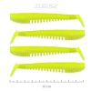 Nevis Impulse Shad 10cm 6,92gr 4pz/conf Verde Fluo Esca in plastica