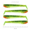 Nevis Impulse Shad 10cm 6,92gr 4pz/conf Glitter Verde-Arancio Esche in plastica