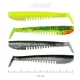 Nevis Impulse Shad 10cm 6,92gr 4pz/conf 4 colori Esca in plastica