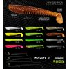 Nevis Impulse Shad 6,3cm 1,77gr 6pz/conf Glitter Verde Esche in plastica