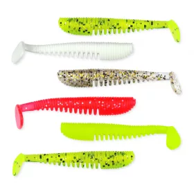   Nevis Impulse Shad 6,3cm 1,77gr 6pz/conf 5 colori Esche in plastica