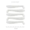 Nevis Impulse Shad 7,5cm 3,05gr 5pz/conf Bianco Esche in plastica
