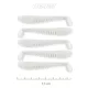 Nevis Impulse Shad 7,5cm 3,05gr 5pz/conf Bianco Esche in plastica