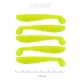 Nevis Impulse Shad 7,5cm 3,05gr 5pz/conf Giallo Limone Esche in plastica